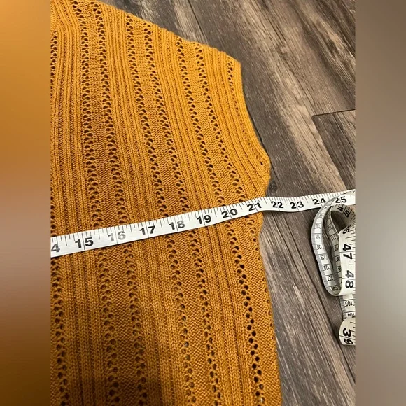 [Joie] V-Neck Dolman Short Sleeve Knit Sweater Burnt Orange Rust Size Small - Picture 6 of 11